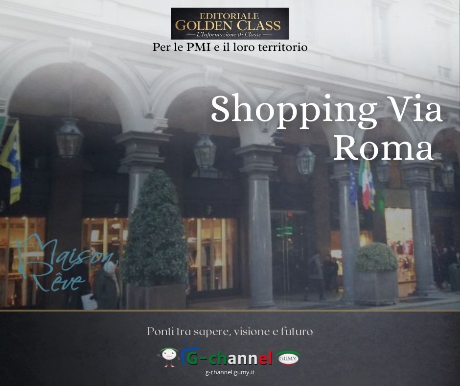 Shopping in Via Roma a Torino